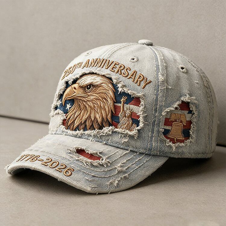 U.S. 250th Anniversary Embroidery Cap