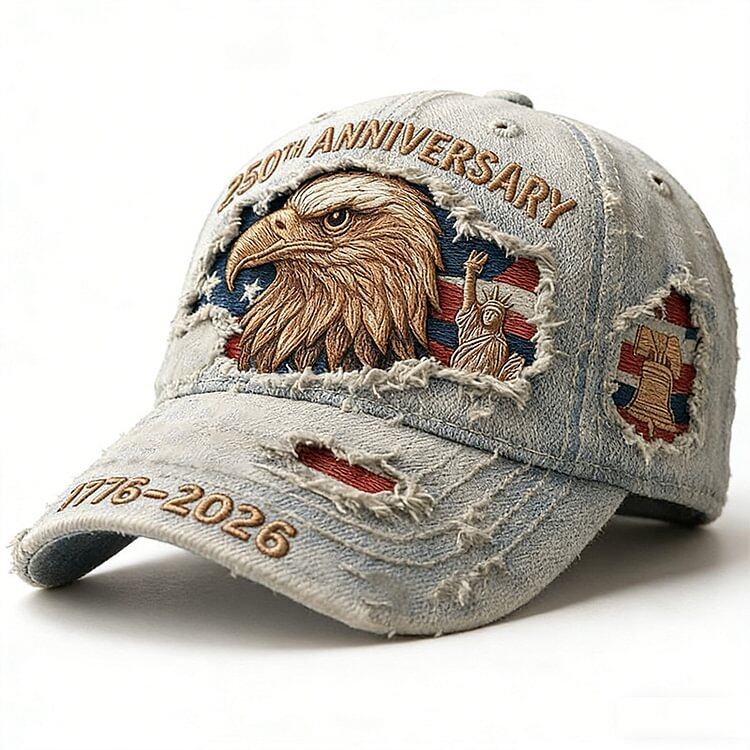 U.S. 250th Anniversary Embroidery Cap