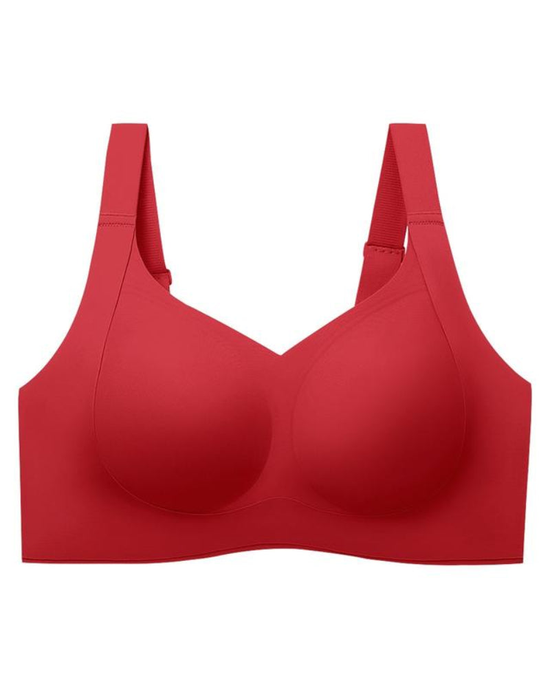 Women Wireless Push Up Jelly Bra Supportive Seamless Bras