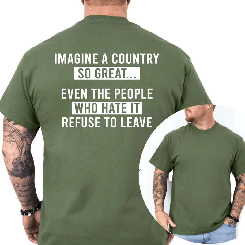 🔥LAST DAY 49% OFF-Imagine A Country So Great T-Shirt