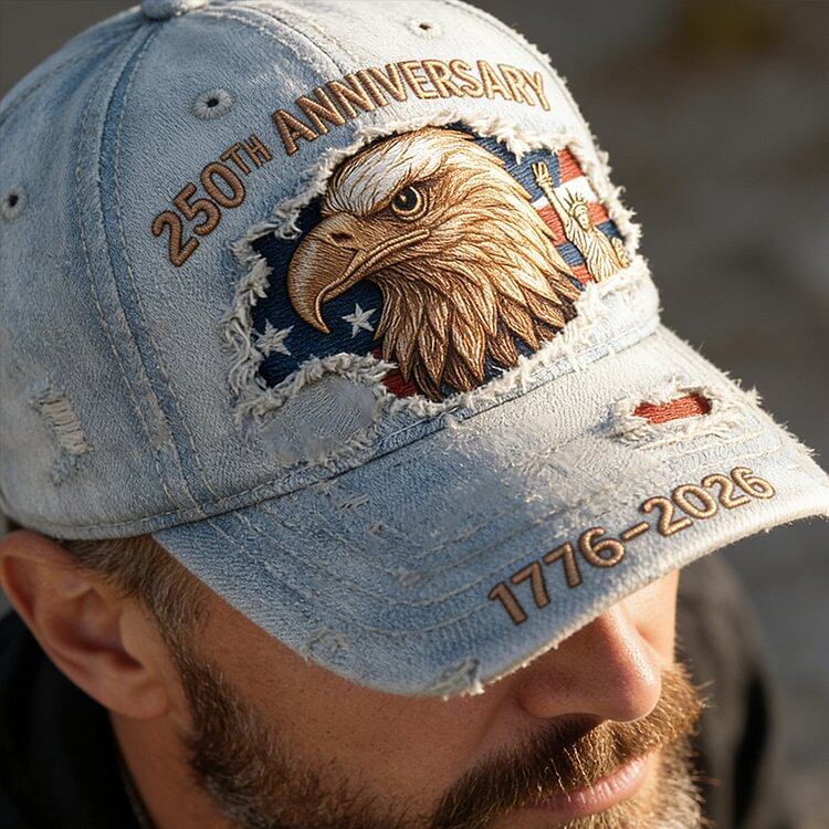 U.S. 250th Anniversary Embroidery Cap
