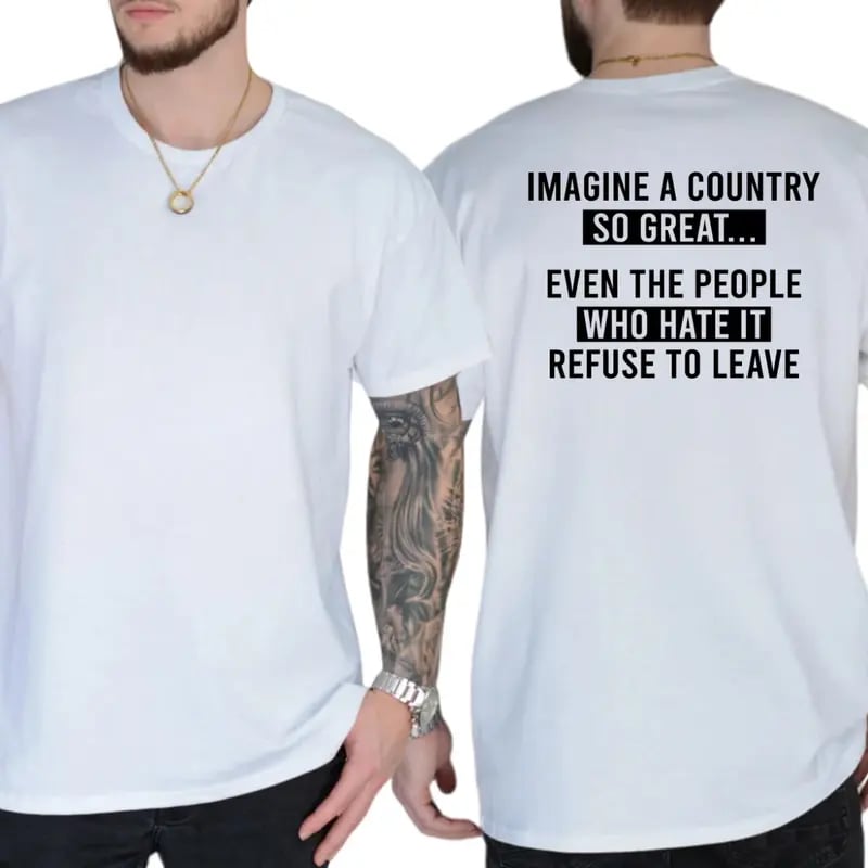 🔥LAST DAY 49% OFF-Imagine A Country So Great T-Shirt