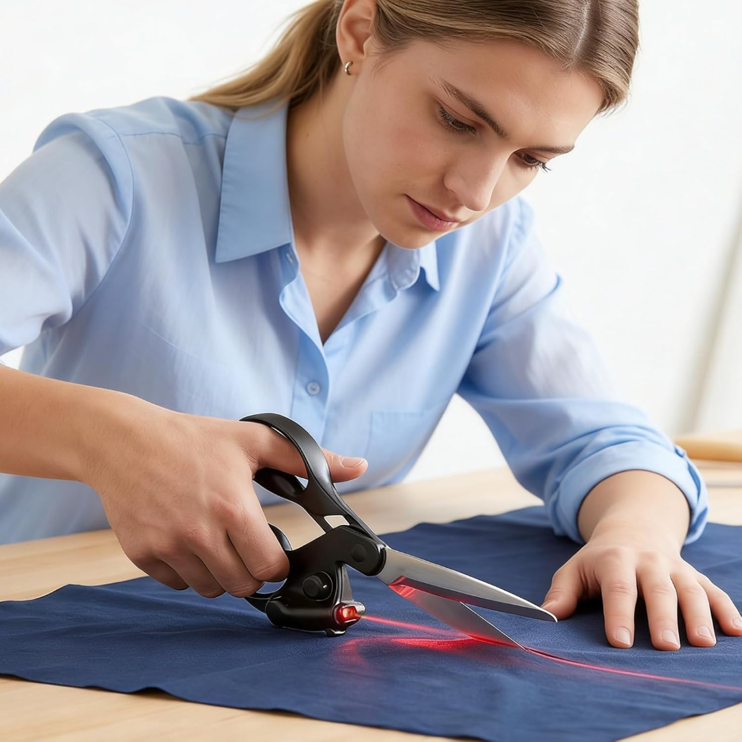 📏Laser Guided Scissors