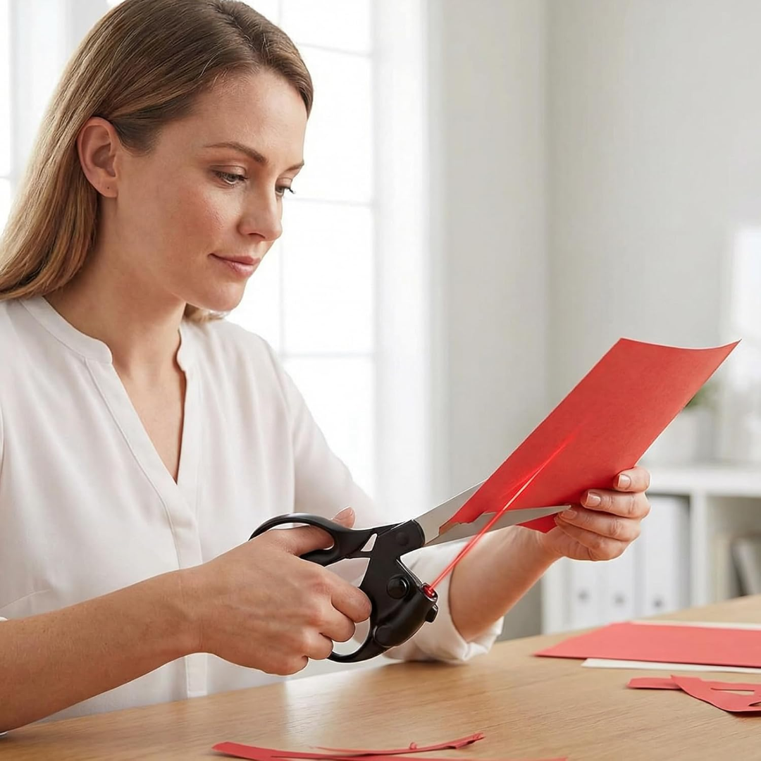 📏Laser Guided Scissors
