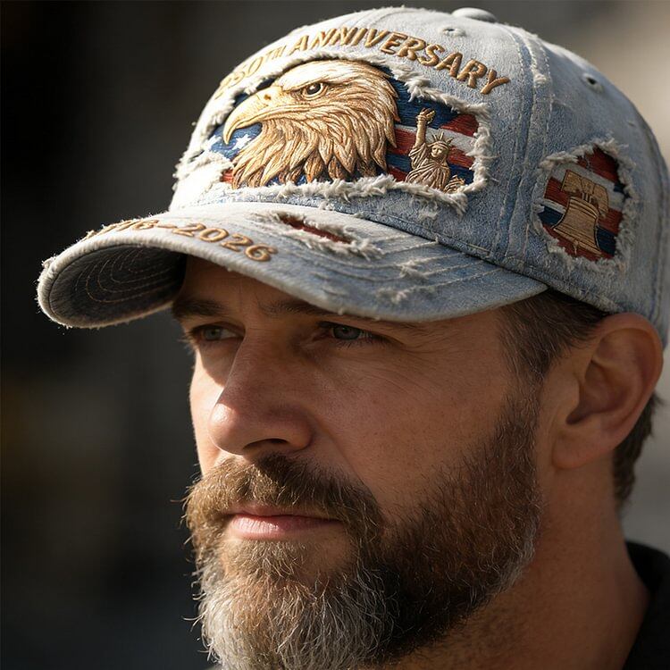 U.S. 250th Anniversary Embroidery Cap