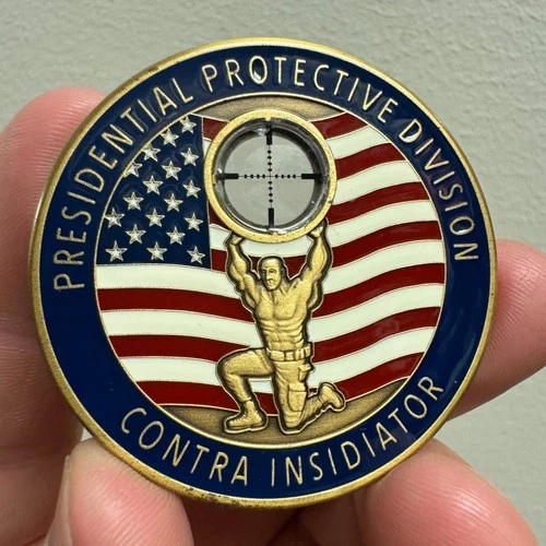US Secret Service Presidential Protection Counter Sniper Team Challenge Coin - Picture 1 of 12