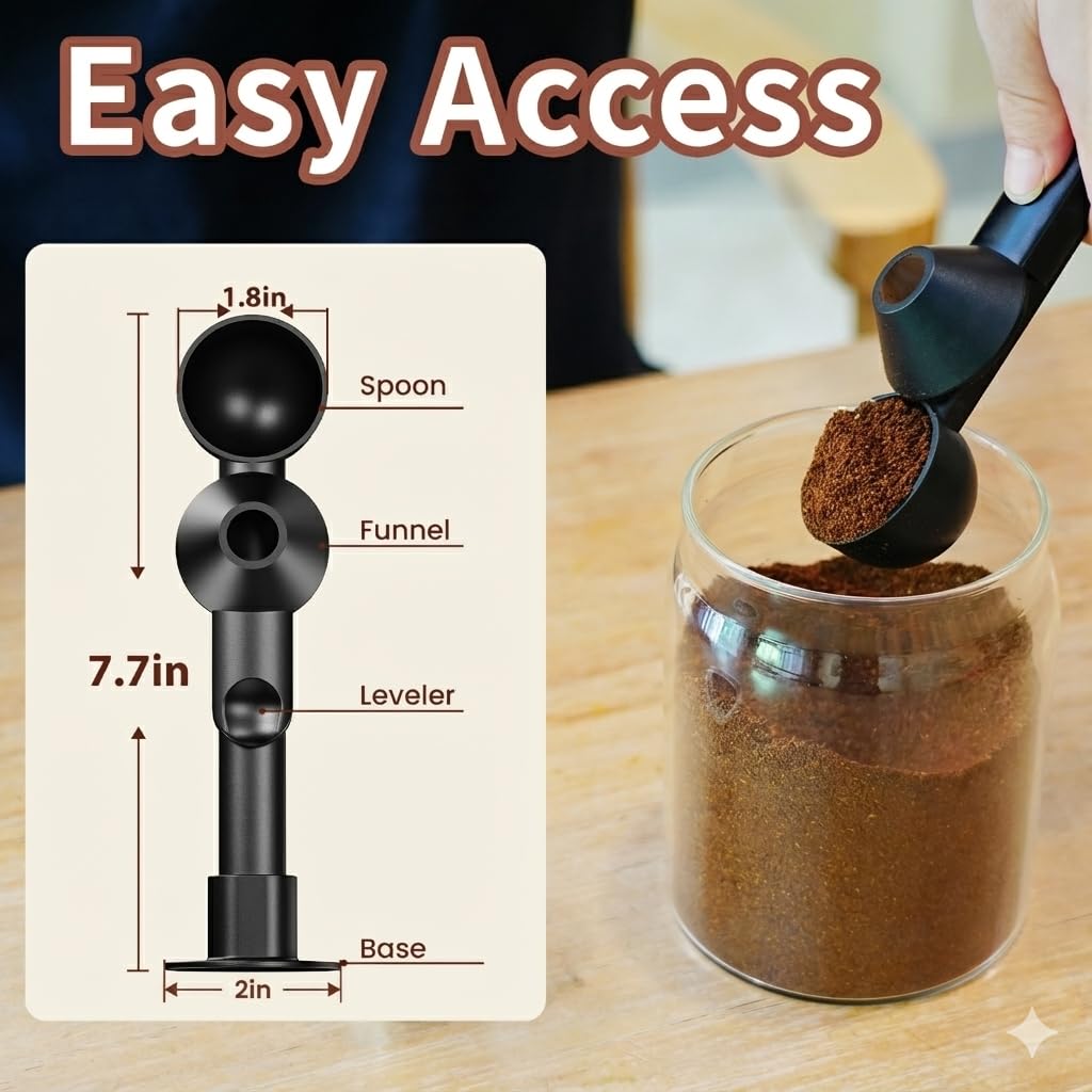 Mess-Free Funnel Scoop