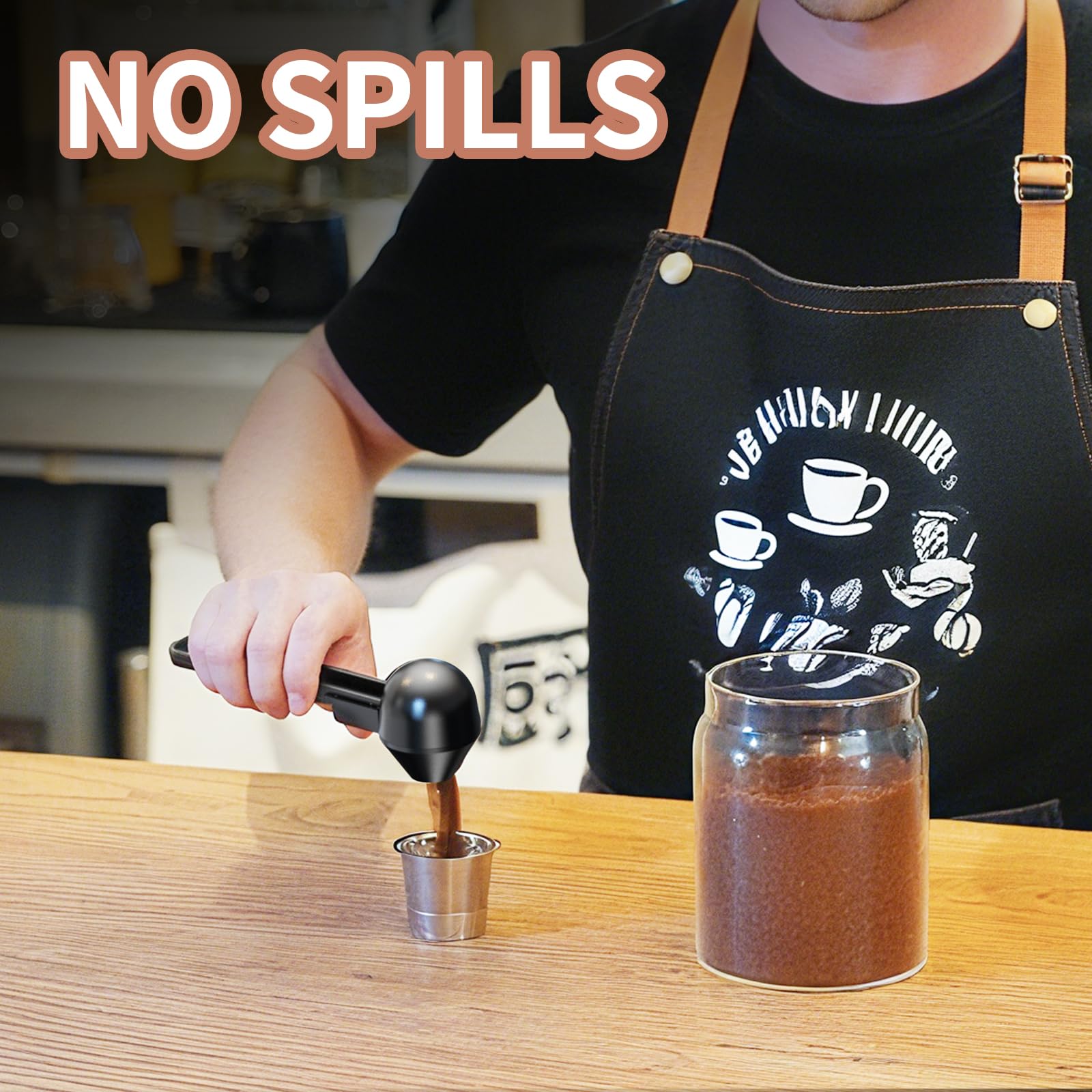 Mess-Free Funnel Scoop