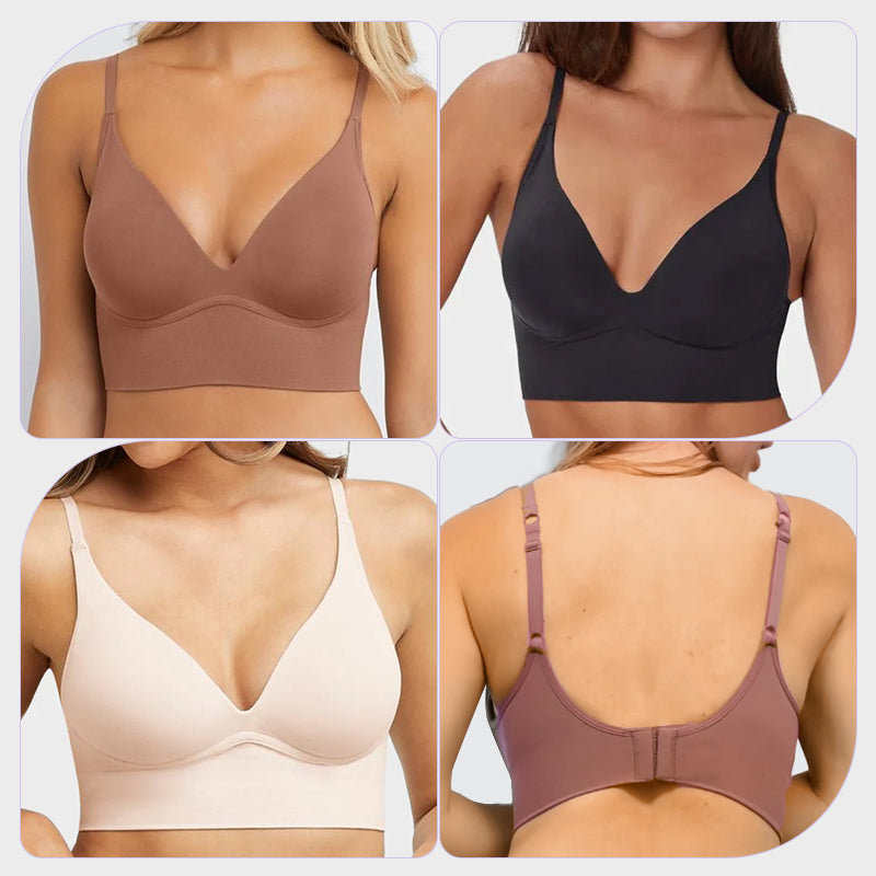 Deep V Wireless Lift Bralette