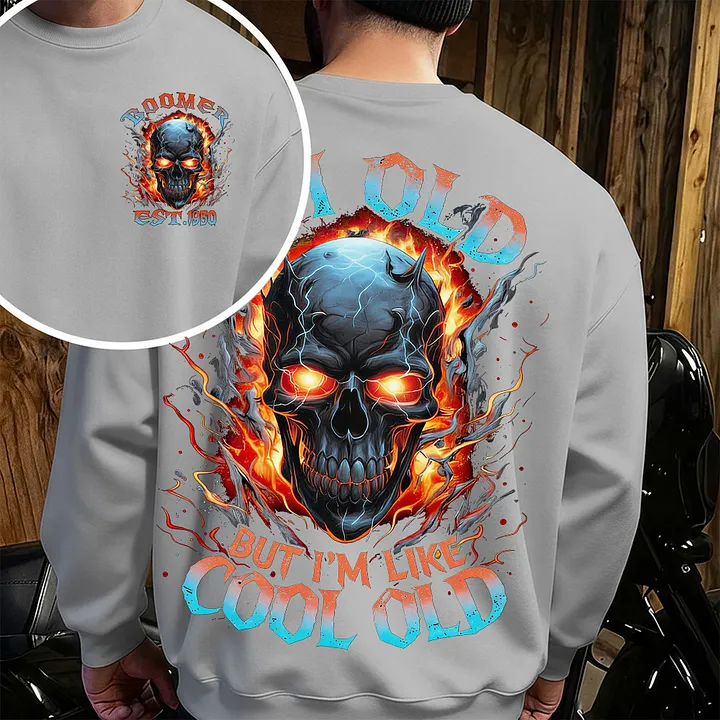I'm Old But I'm Like Cool Old Custom Year Gen X,Boomer T-shirt