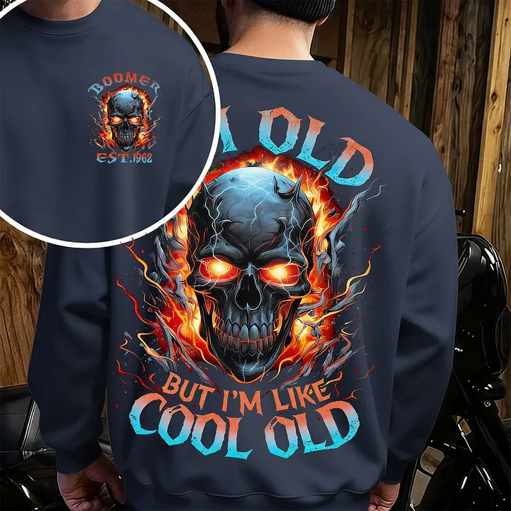 I'm Old But I'm Like Cool Old Custom Year Gen X,Boomer T-shirt