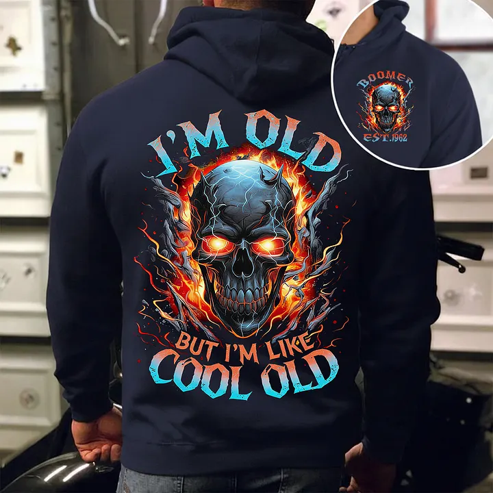 I'm Old But I'm Like Cool Old Custom Year Gen X,Boomer T-shirt