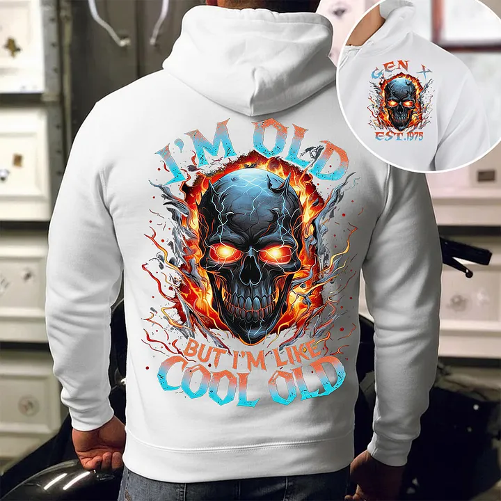 I'm Old But I'm Like Cool Old Custom Year Gen X,Boomer T-shirt