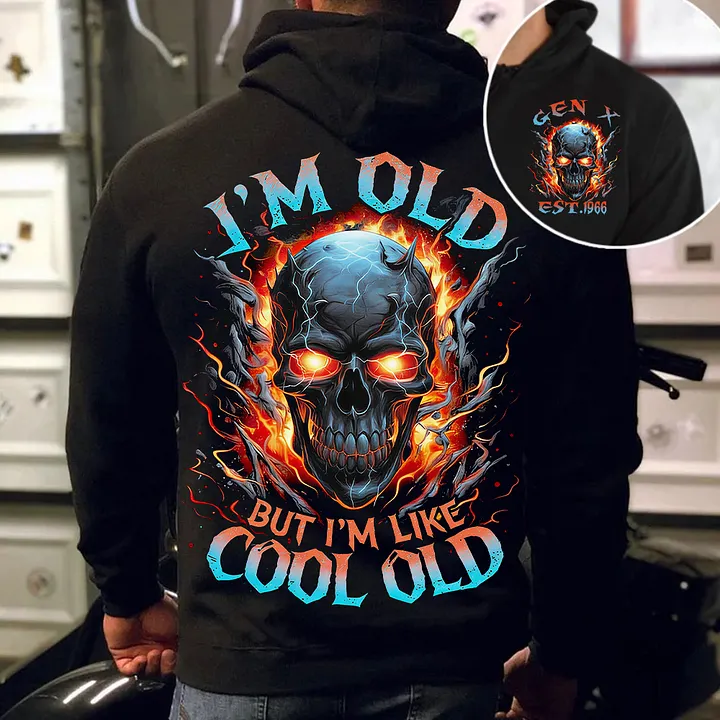 I'm Old But I'm Like Cool Old Custom Year Gen X,Boomer T-shirt
