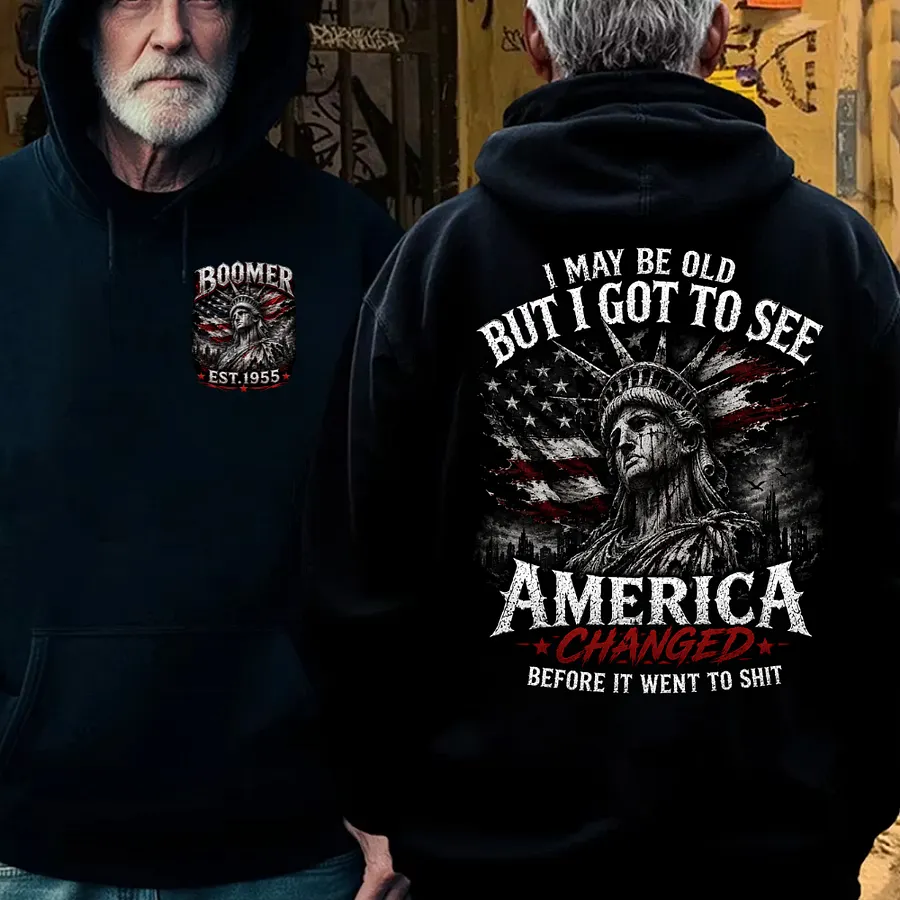 🦅 Custom Year "I MAY BE OLD BUT I GOT TO SEE AMERICA" Full Collection T-Shirts, Sweatshirts, Hoodies & Tank Tops