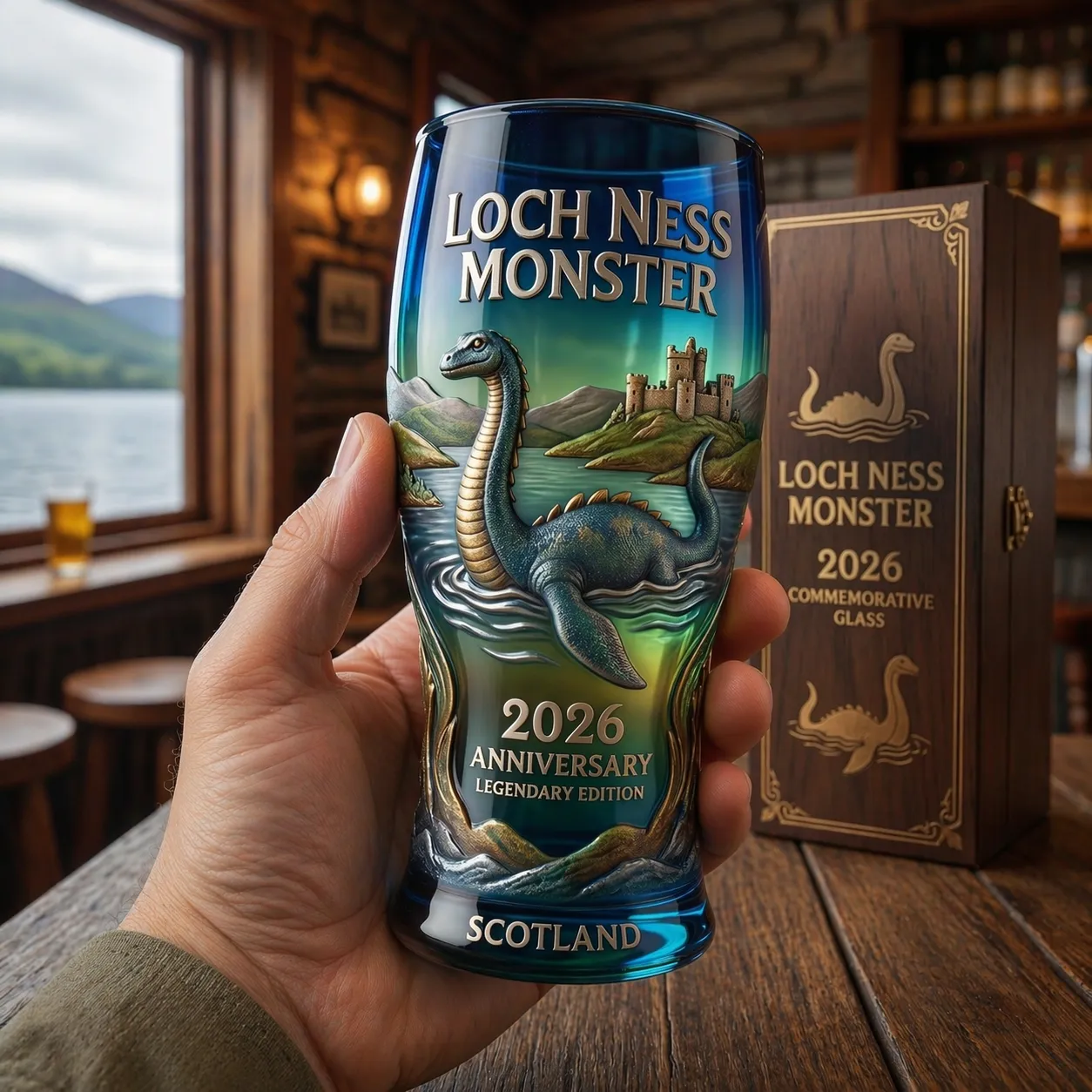 Last Day Promo: 49% OFF-Highland Cow 2026 Commemorative Glass