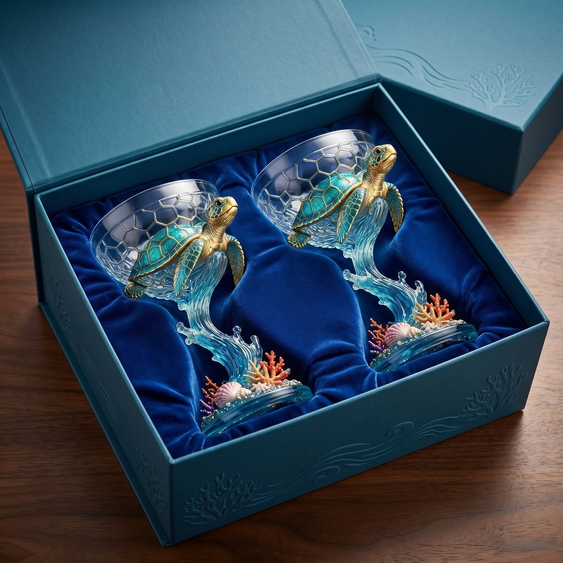 Tropical Animal Goblet – Your 24/7 Island Escape in a Glass