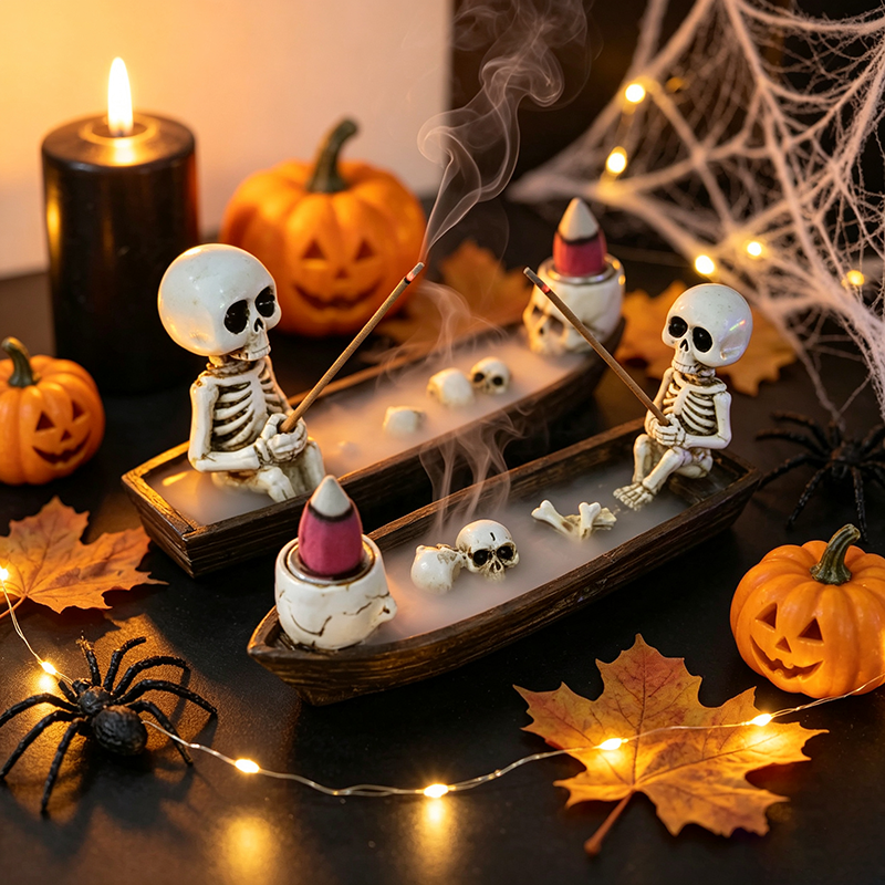 Skull Aromatherapy Fishing Boat