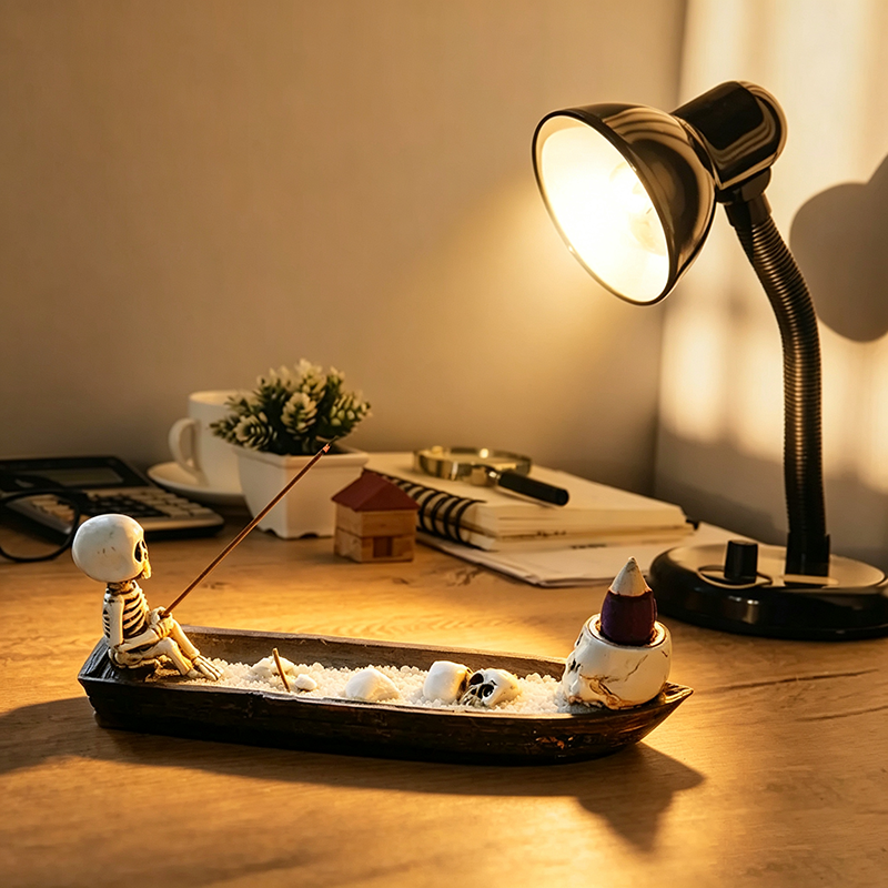 Skull Aromatherapy Fishing Boat