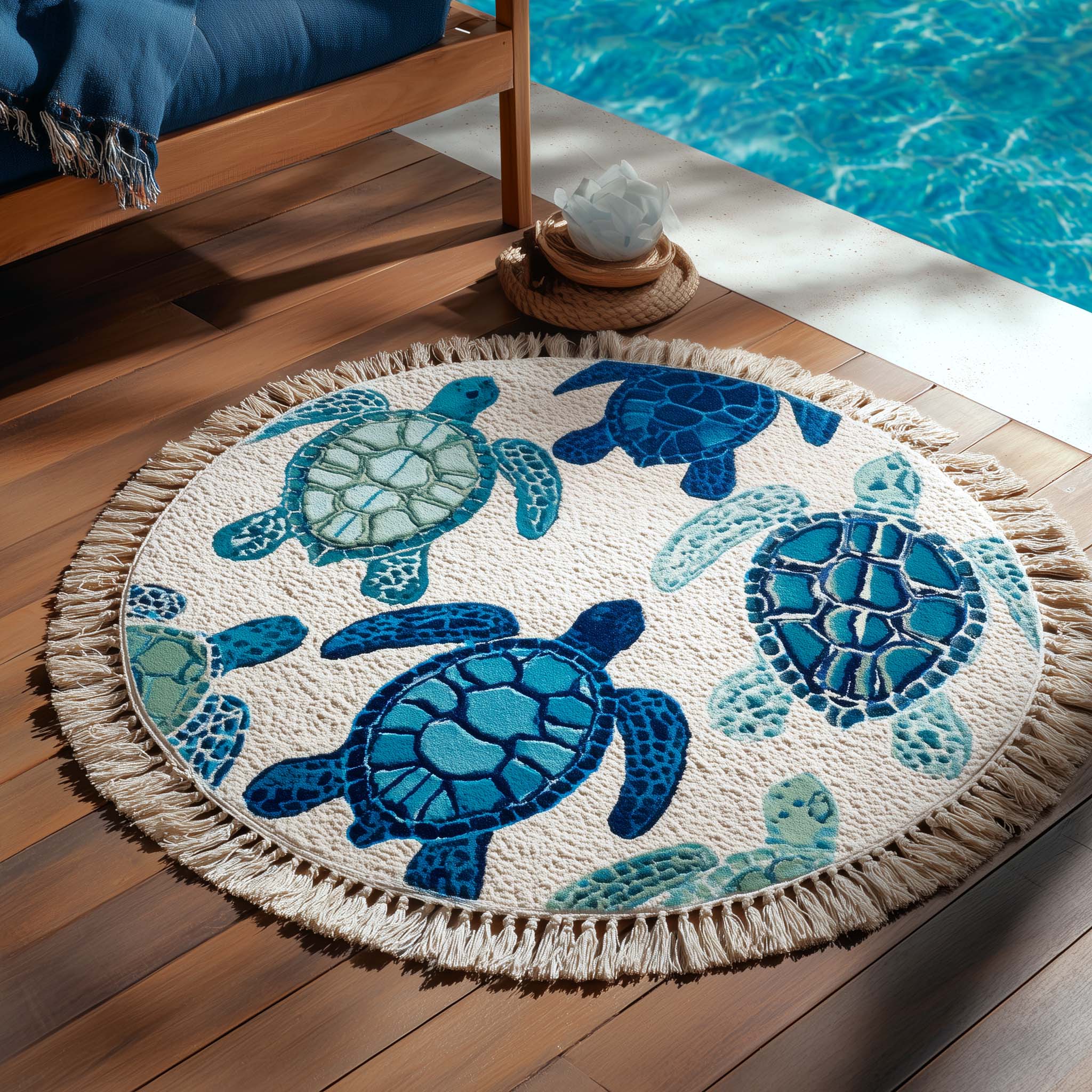 Tropic Nomad Round Beach Towel 
