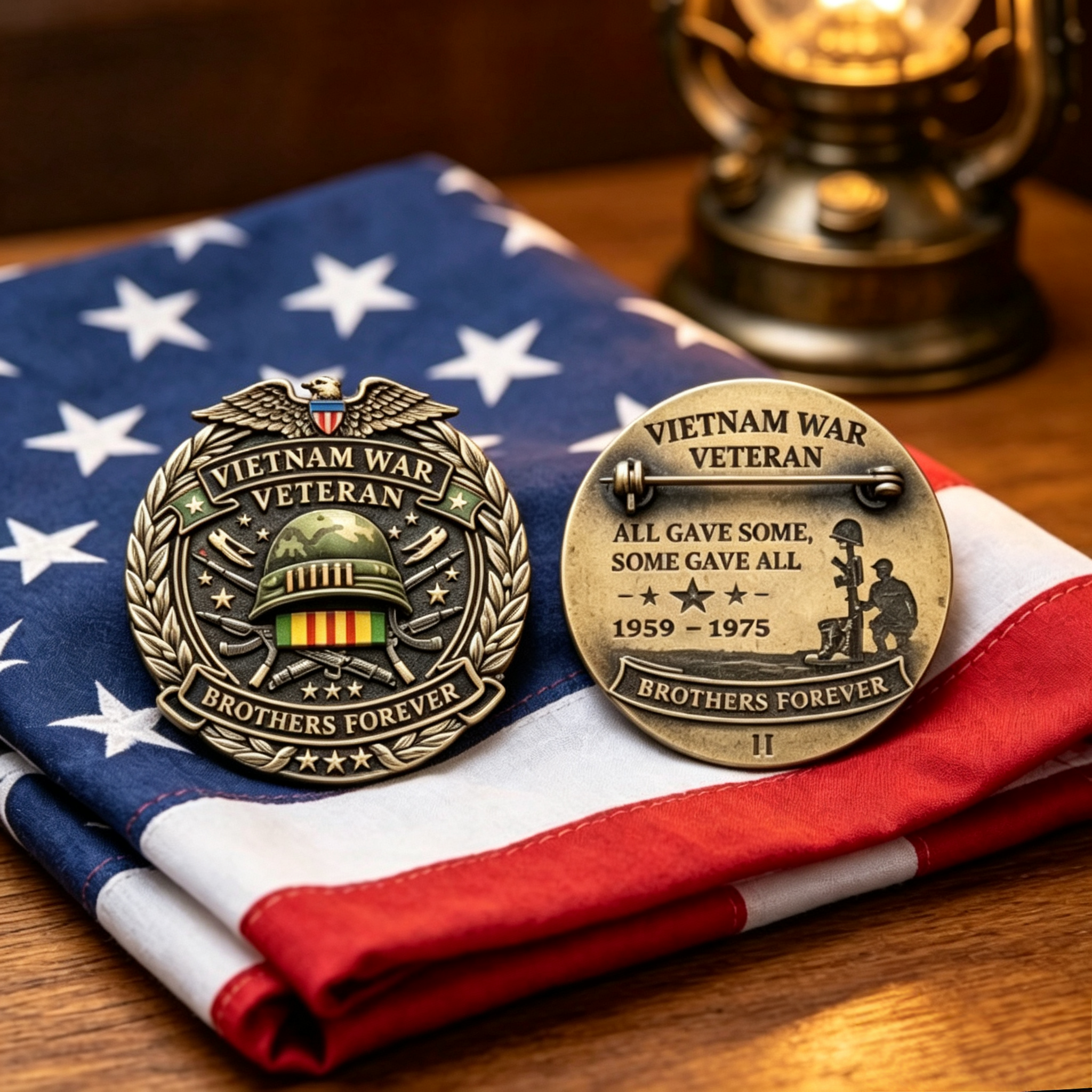 🦅LAST DAY 50% OFF - 🎖️Vietnam Veteran Honor Commemorative Pin