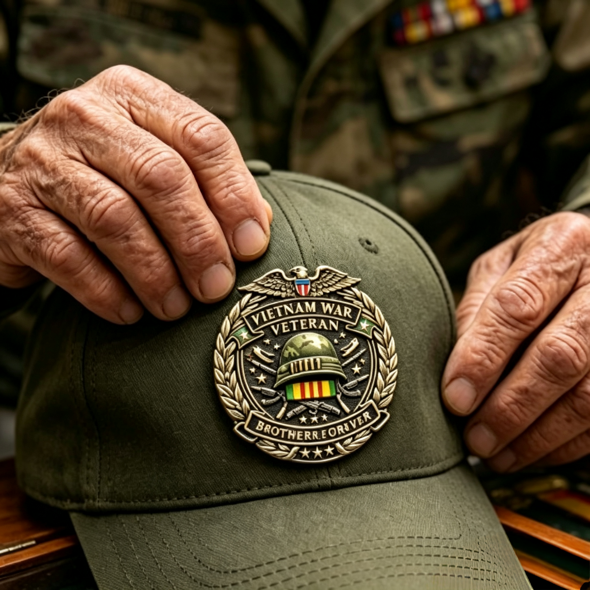 🦅LAST DAY 50% OFF - 🎖️Vietnam Veteran Honor Commemorative Pin