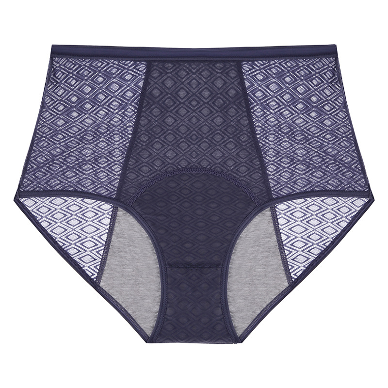 Large Size High Waist Thin Breathable Leak Proof Period Panties