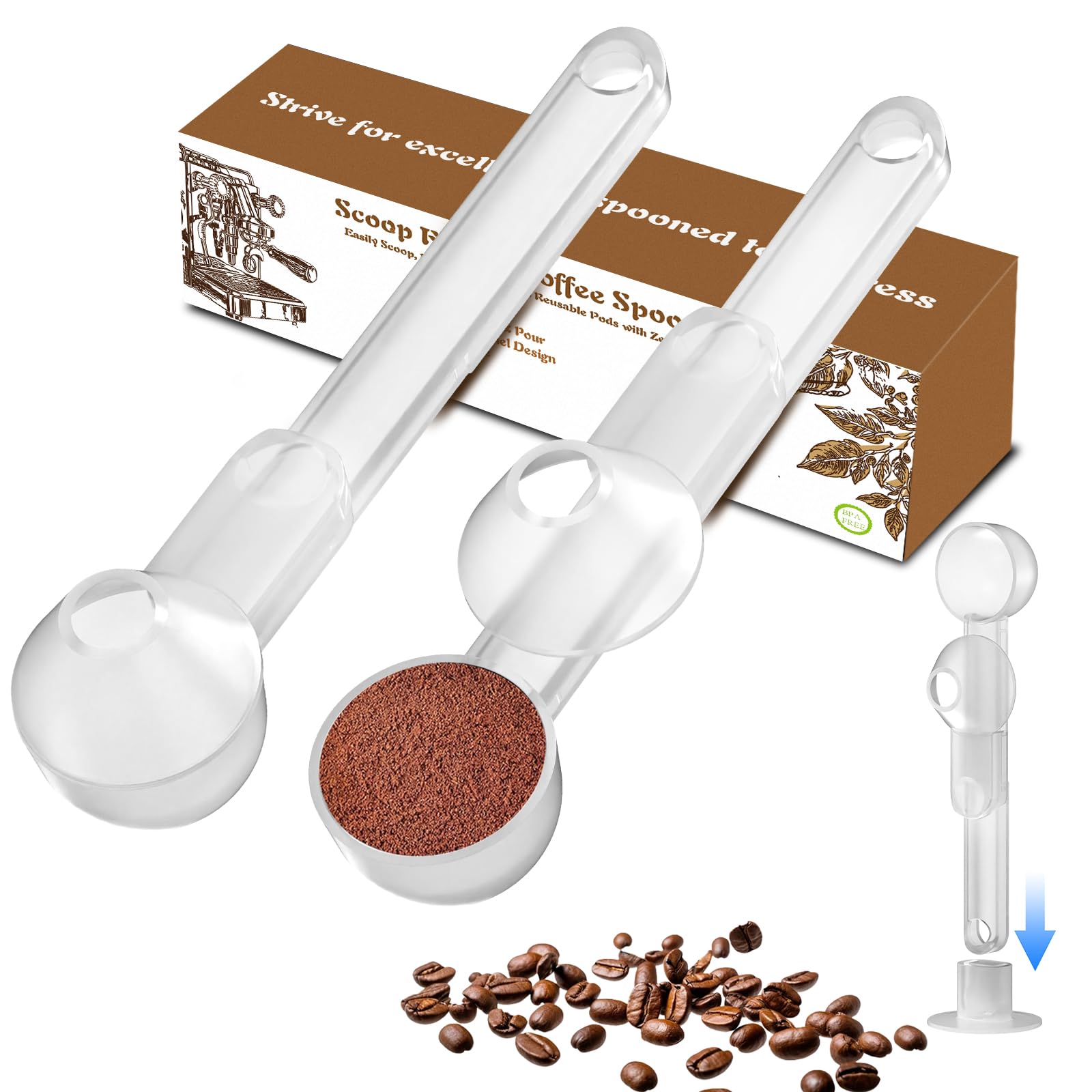 Mess-Free Funnel Scoop