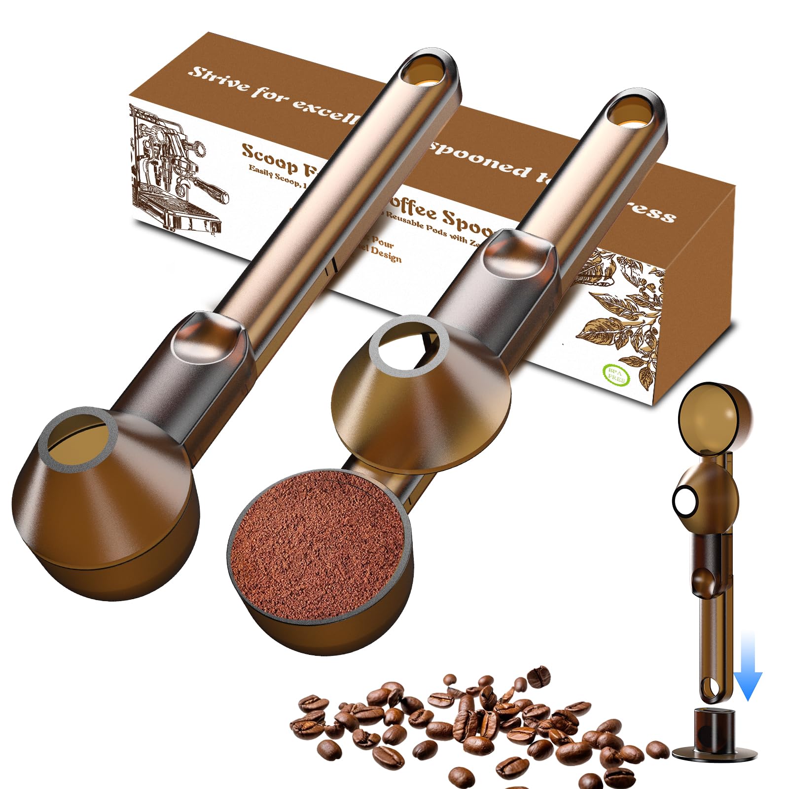 Mess-Free Funnel Scoop