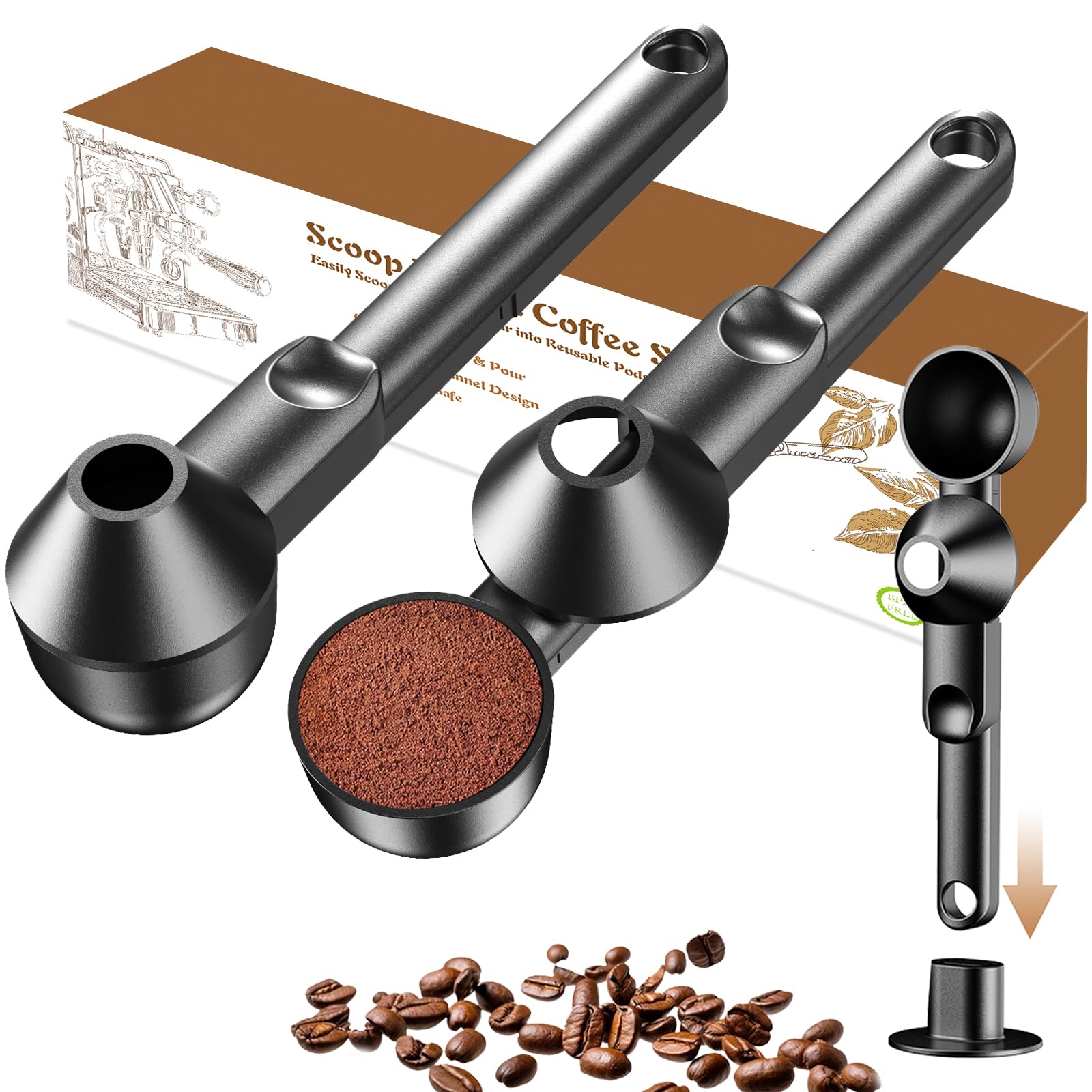 Mess-Free Funnel Scoop