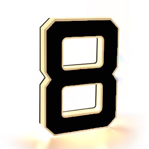 🎉Buy 2 Get 1 Free🎁-Lighted House Numbers for Outside-3-inch