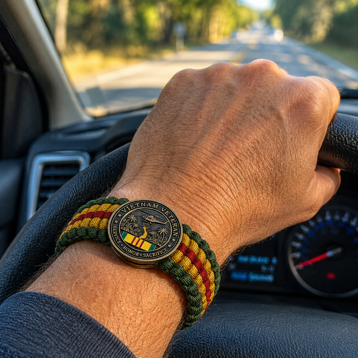 🏆 Last Day Promo: 49% OFF 🎖️ -Vietnam Veteran Survival Tribute Paracord Bracelet