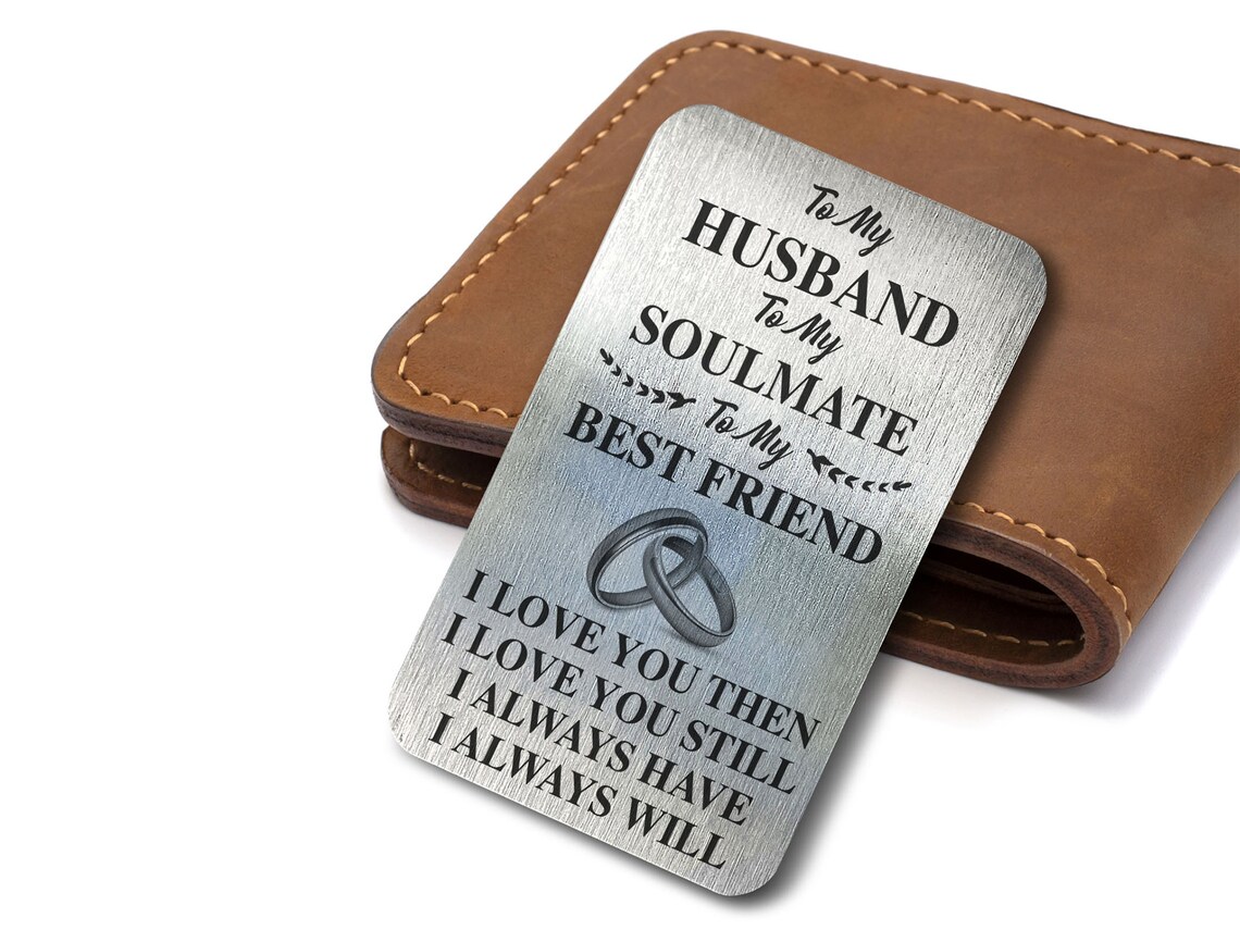 To My Wife/Husband Best Friend Soulmate Sentimental Romantic Keepsake Gift