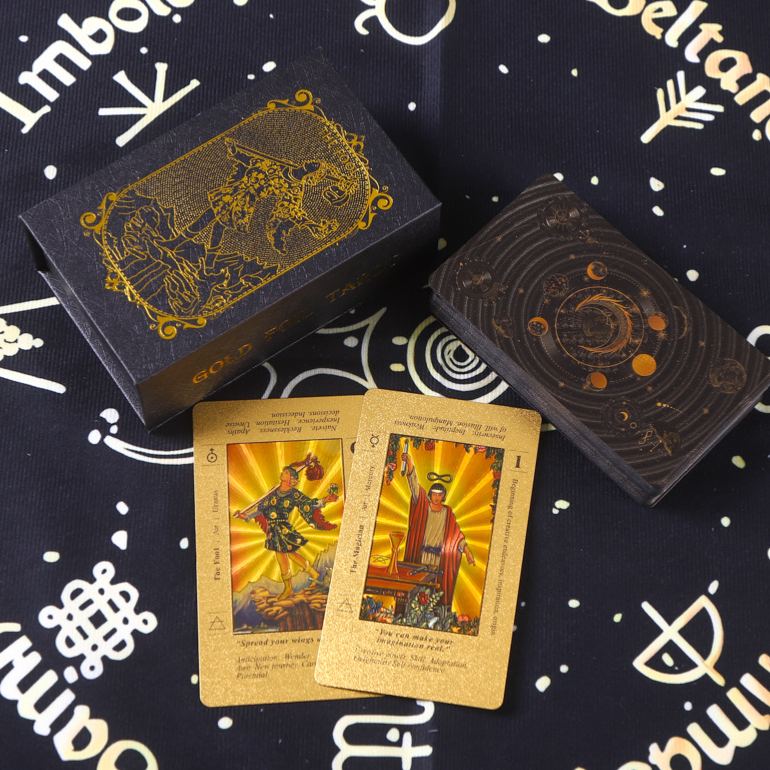 🔮Tarot Card Set✨Complete Guide Book & Velvet Pouch🎴📖