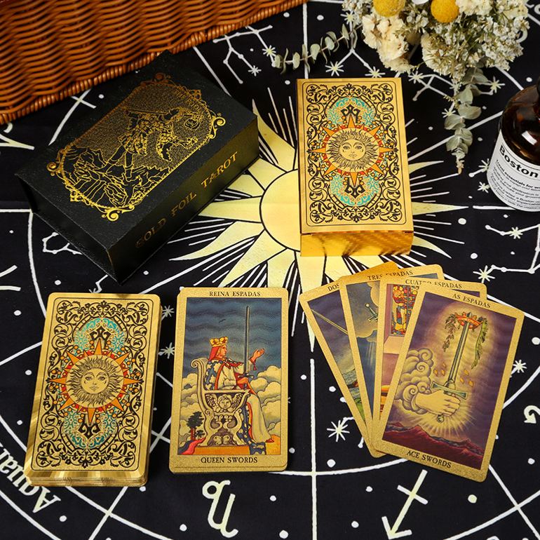 🔮Tarot Card Set✨Complete Guide Book & Velvet Pouch🎴📖