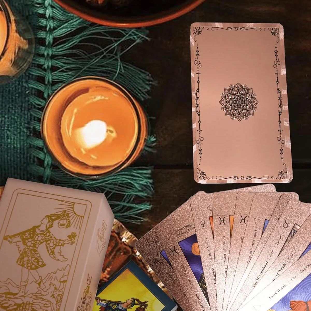🔮Tarot Card Set✨Complete Guide Book & Velvet Pouch🎴📖