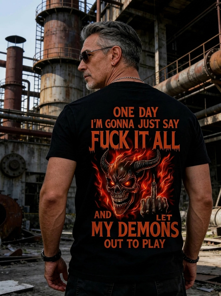 One Day I'm Gonna Just Say F*Ck It All Custom Year Gen X, Boomer Sweatshirt/T-shirt/Hoodie