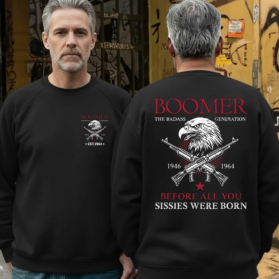 🦅 BOOMER | THE BADASS GENERATION Hoodie / T-Shirt