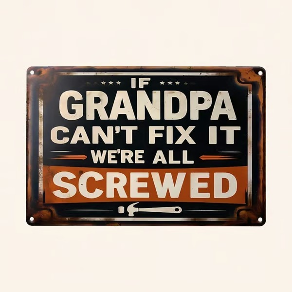 🔥Last Day 49% OFF - 🛠️"If Mike Can't Fix It, We're All Screwed" Metal Sign