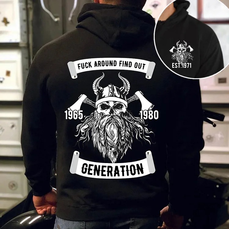 The Ture FAFO Generation X Skull Double-Sided Custom Shirt, Fuck Around Find Out Sweatshirt