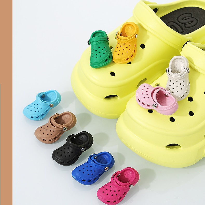 Cute 3D Mini Shoe Charms – Fits All Clogging Shoes & Bags, Easy-Clip Fun Accessories