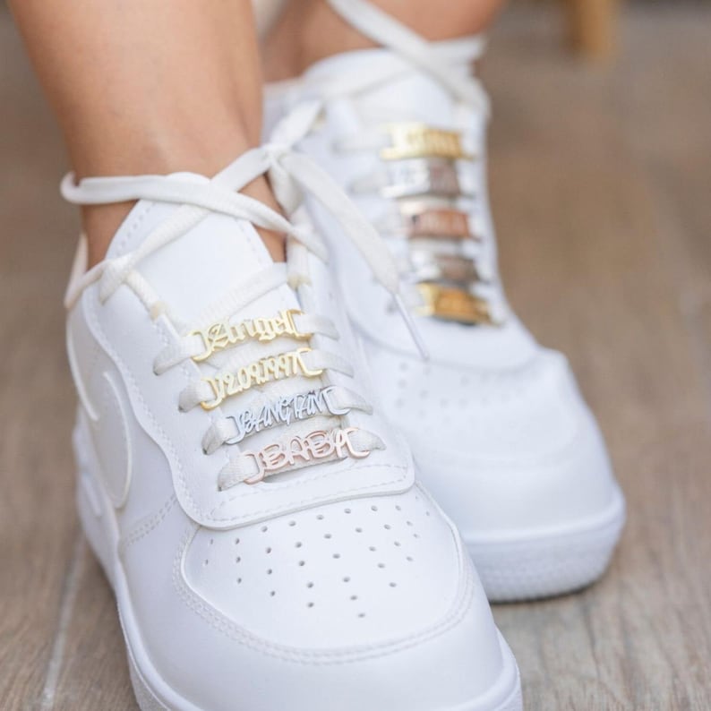 Custom Name Shoelace Charm, Personalized Sneaker Charm Shoe Accessories, Best Gift for Him and Her