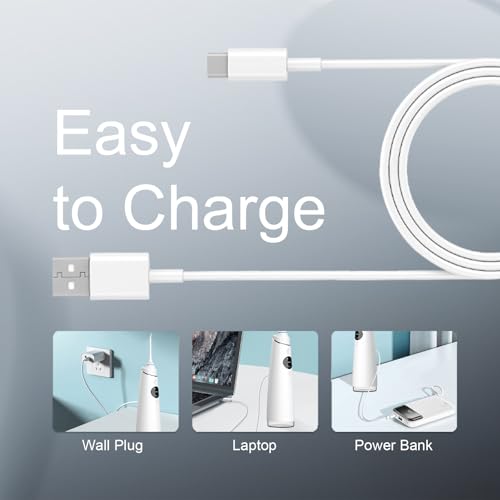 2660 Nicefeel LCD Display Water Flosser Cleaner-Black