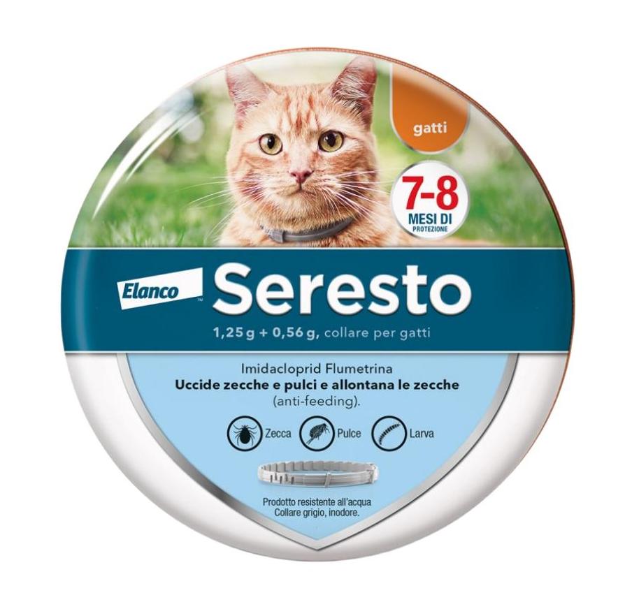 Bayer Elanco Collare Antiparassitario per Gatti |8 Mesi di Protezione