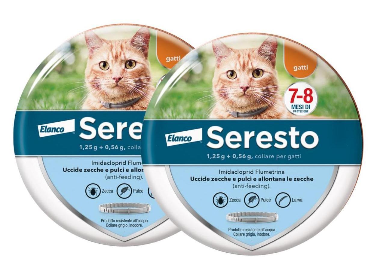 Bayer Elanco Collare Antiparassitario per Gatti |8 Mesi di Protezione