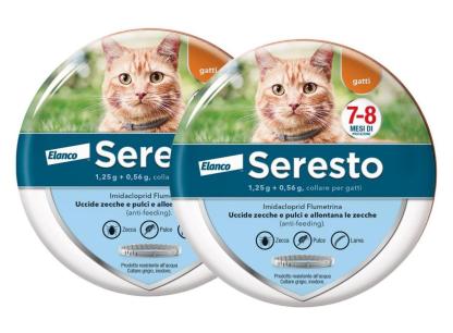 Bayer Elanco Collare Antiparassitario per Gatti |8 Mesi di Protezione