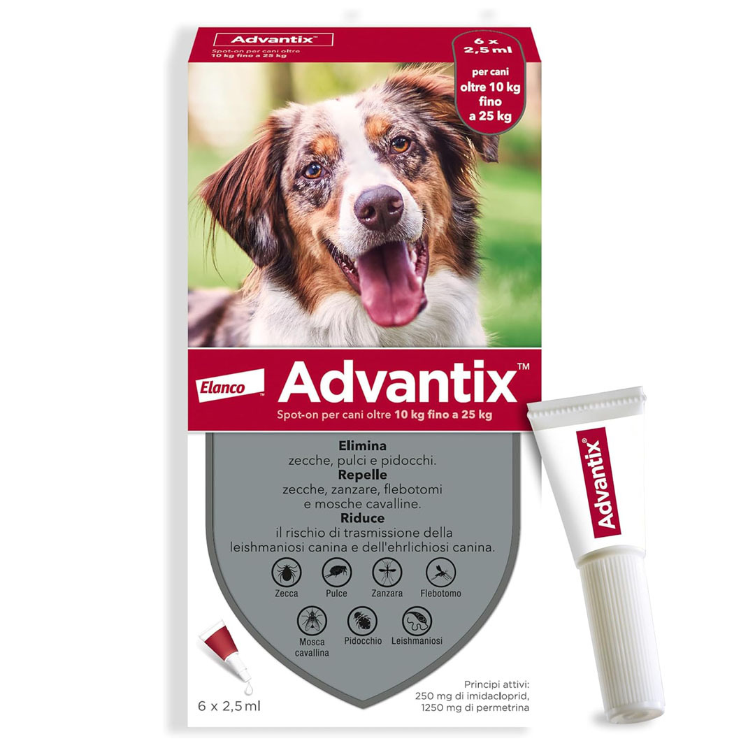 Advantix® Spot On Antiparassitario Per Cani 4-60 Kg-EU Petpet-Park