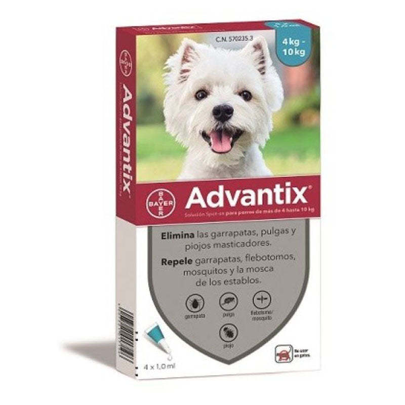 Advantix® Pipetas Antiparasitarias Para Perros
