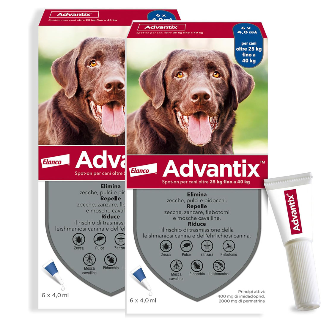Advantix® Spot On Antiparassitario Per Cani 4-60 Kg-EU Petpet-Park
