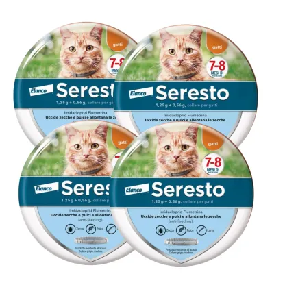 SerestoCollare Antiparassitario per Gatti |8 Mesi di Protezione